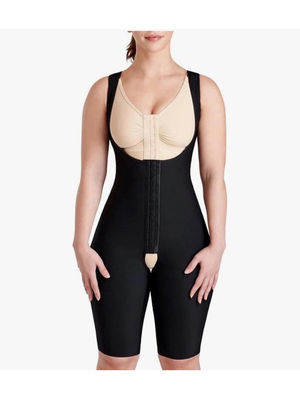 Marena Recovery Girdle with High Back, Mid Thigh Length Womens 2XL Compression